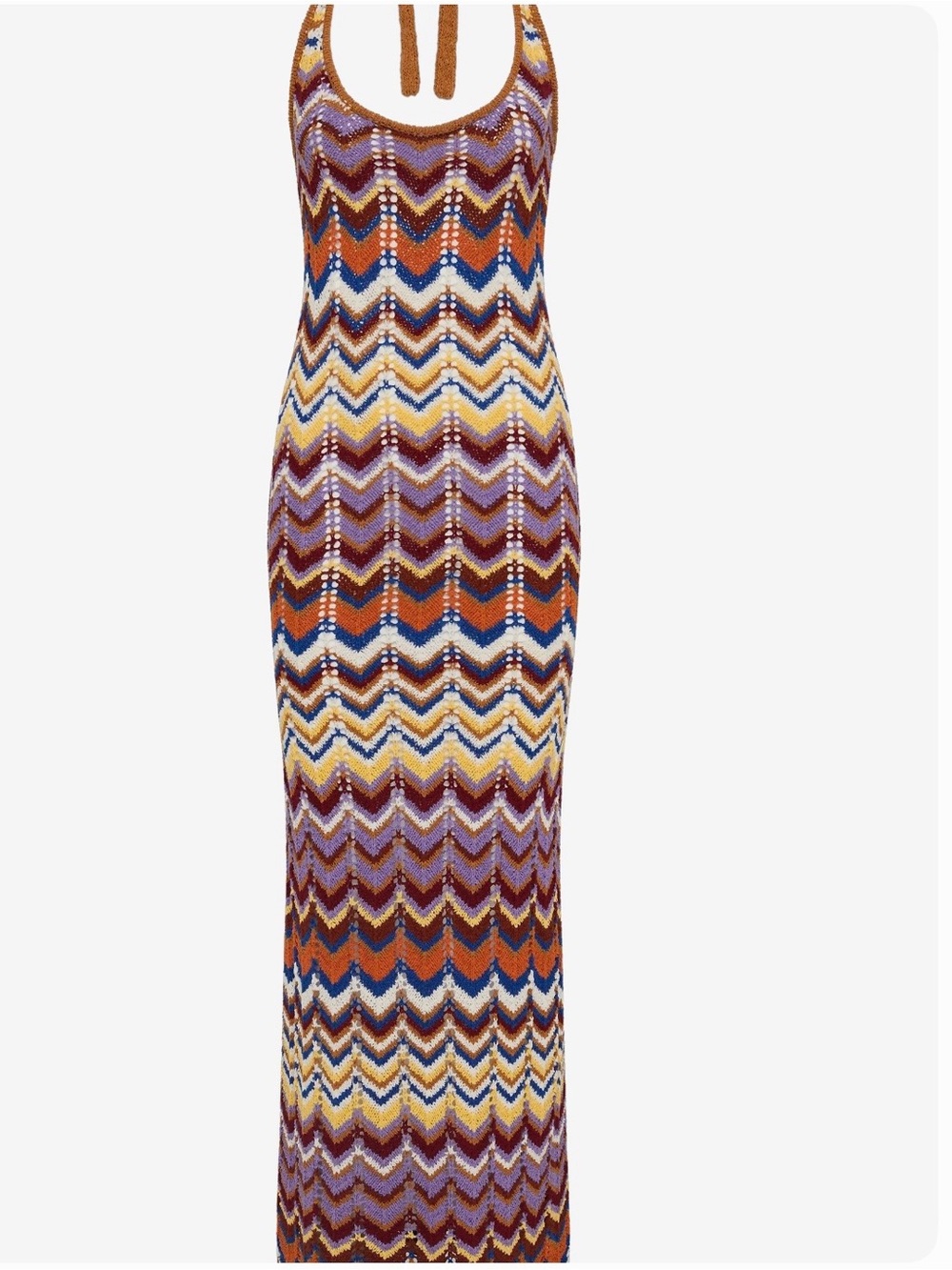 Faithful The Brand Knit Maxi Dress in Lavender Multi NWT - Picture 3 of 3